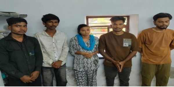 नकबजनी की वारदात करने वाली अंतरराज्यीय गुजराती गैंग चढी पुलिस के हत्थे