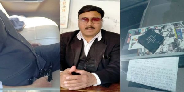 कार से अधिवक्ता का शव बरामद, जांच जारी