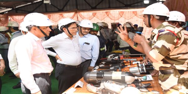 सेल–आईएसपी, बर्नपुर में सुरक्षा प्रदर्शनी का सफल आयोजन