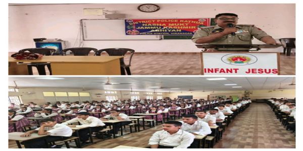 नशा मुक्त अभियान के तहत कठुआ पुलिस की बड़ी पहल, स्कूलों में जागरूकता कार्यक्रम और रैली आयोजित