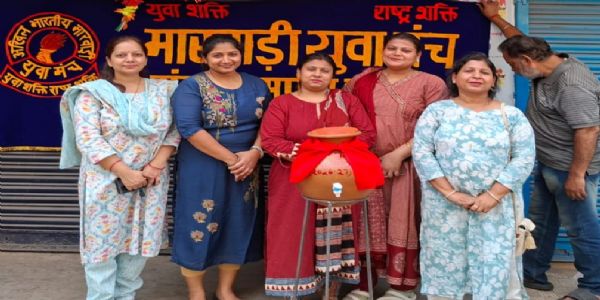 रांची में 21 स्थानों पर लगी अमृतधारा प्याऊ, राहगीरों को मिला शीतल जल