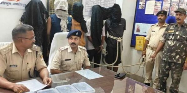 ब्राउन शुगर गिरोह का खुलासा, पांच गिरफ्तार