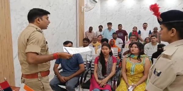 एसएसपी का जनता दरबार, मामलों की हुई सुनवाई