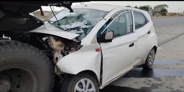 छत्तीसगढ़ के काेरबा में भीषण सड़क हादसा, एक ही परिवार के तीन लोगों की मौत