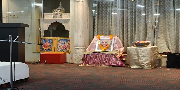 श्री चन्द्रमोहन भारद्वाज की याद में आयोजित शोकसभा