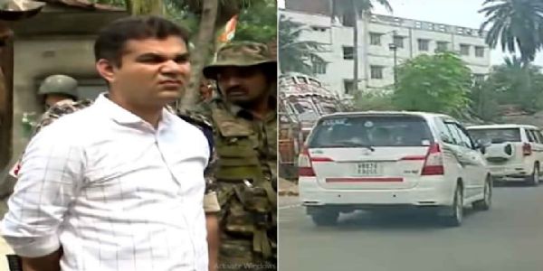 मतदान के दौरान एक्शन मोड में दिखे यूपी के ‘सिंघम’ अजय पाल शर्मा