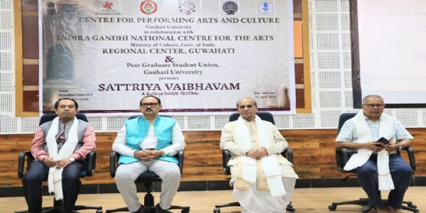 अंतरराष्ट्रीय नृत्य दिवस पर गौहाटी विश्वविद्यालय में ‘सत्रिया वैभवम’ का आयोजन
