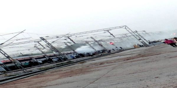 (अपडेट) दुर्ग-उधमपुर एक्सप्रेस के जनरल कोच में लगी आग