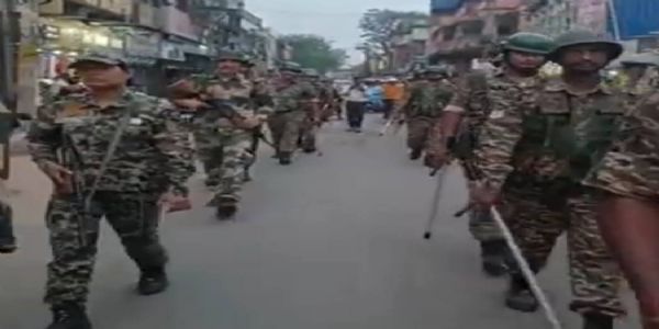 पूर्व बर्दवान में मतदान के दौरान तनाव, केंद्रीय बल पर वोटर को थप्पड़ मारने का आरोप