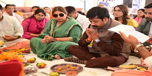 प्रयागराज को मिलेगा फाइव स्टार होटल ताज, मंत्री नन्दी ने किया भूमि पूजन