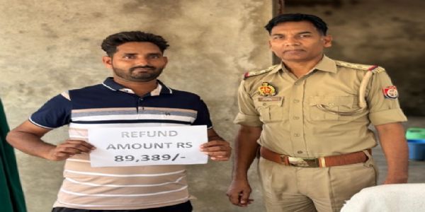 विदेश भेजने के नाम पर ठगी, साइबर सेल ने 89 हजार रुपये कराए वापस