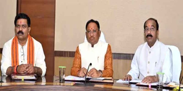 मुख्यमंत्री साय की अध्यक्षता में मंत्रिपरिषद की बैठक आज