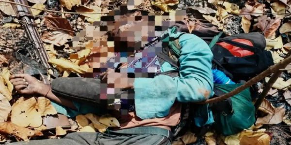 मुठभेड़ में मारा गया इनामी नक्सली इसराइल पूर्ति