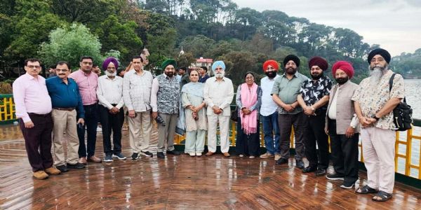 मानसर झील में नेशनल पेंटर्स कैंप का शुभारंभ