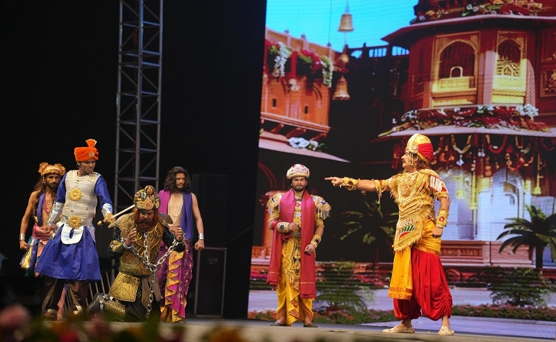 वाराणसी में महानाट्य ‘सम्राट विक्रमादित्य’ का ऐतिहासिक मंचन