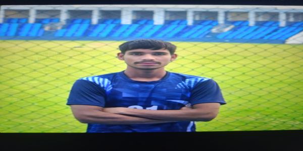 अंडर-20 यूपी फुटबॉल टीम में मुरादाबाद के जाने आलम का चयन