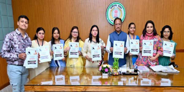 मुख्यमंत्री साय ने ‘अविस्मरणीय यात्रा’ पुस्तक का किया विमोचन