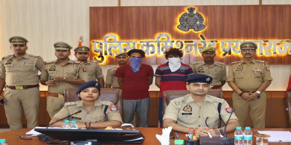 प्रयागराज में 40 लाख के बिजली तार चोरी का खुलासा, दो आरोपित गिरफ्तार