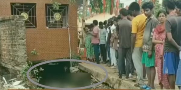 खड़गपुर में रेलवे नाले से सड़ा-गला शव मिलने से सनसनी