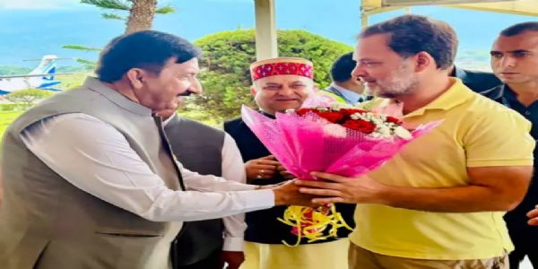 (अपडेट) राहुल गांधी का कांगड़ा पहुंचने पर सीएम सुक्खू सहित कांग्रेस नेताओं ने किया स्वागत