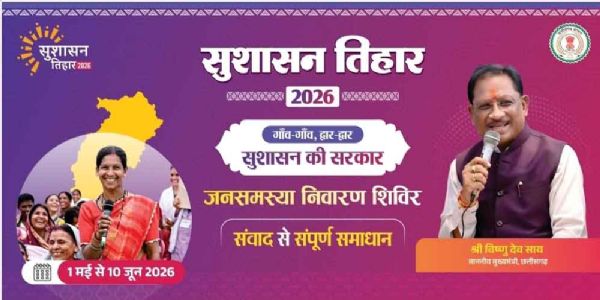 जशपुर जिले के 36 क्लस्टरों में लगेगा सुशासन तिहार  का शिविर, पांच मई से खूंटीटोली से शुरुआत
