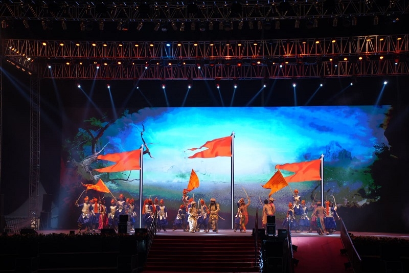 वाराणसी में महानाट्य सम्राट विक्रमादित्य के मंचन का दूसरा दिन