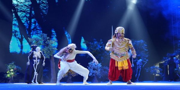 काशी में महानाट्य सम्राट विक्रमादित्य का मंचन