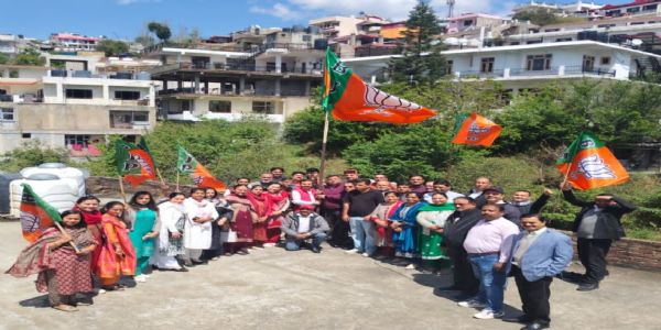 भाजपा ने मनाया 47वां स्थापना दिवस