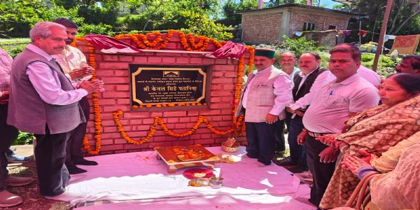 उपमुख्य सचेतक ने 4.80 करोड़ से बनी मकरोटी-भैरों सड़क का किया लोकार्पण