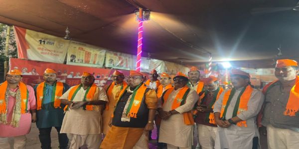 समारोह पूर्वक मनाया गया भाजपा का स्थापना दिवस