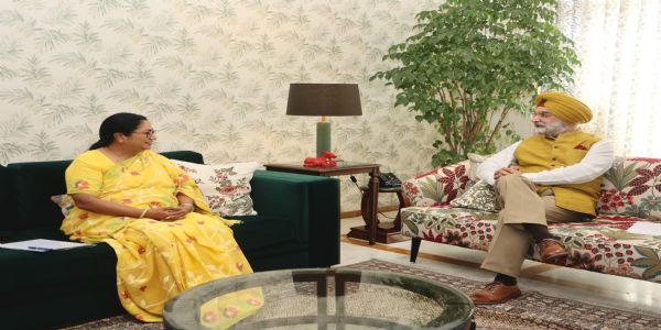 मुख्यमंत्री ने उपराज्यपाल से की मुलाकात, आगामी गर्मियों की तैयारी की समीक्षा