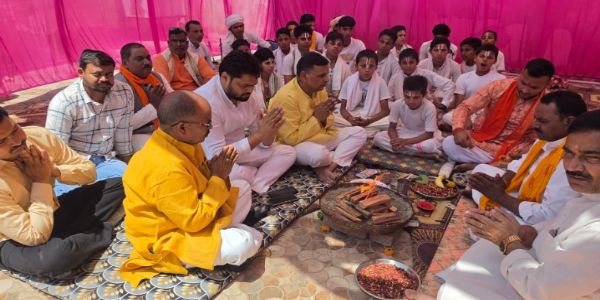 भारतीय जनता पार्टी सुशासन और राष्ट्रहित के सिद्धांतों पर आधारित एक सशक्त संगठन : बालयोगी उमेश नाथ