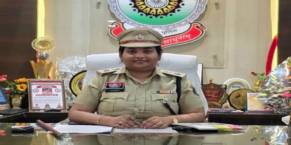 निवेदिता पाल ने जांजगीर-चांपा जिले के प्रभारी पुलिस अधीक्षक का संभाला पदभार