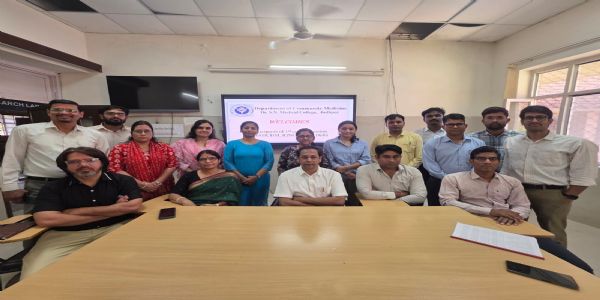 मेडिकल कॉलेज में एमबीएएचसीएचएम पाठ्यक्रम प्रारंभ