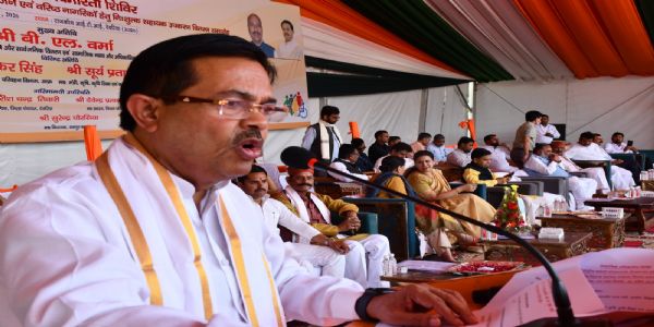 मोदी सरकार समाज के अंतिम व्यक्ति तक विकास पहुंचाने के लिए प्रतिबद्ध: बी.एल. वर्मा