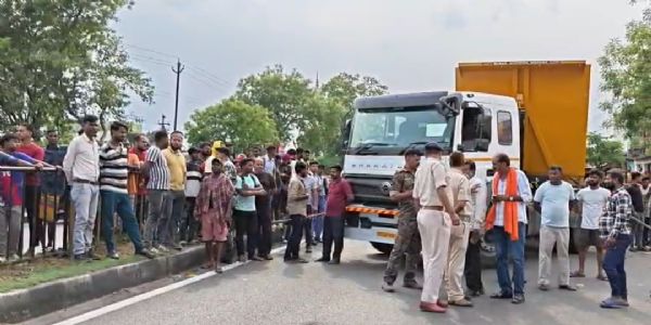 बोकारो में सड़क हादसे में एक महिला की मौत