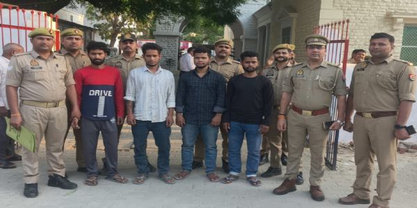 मीरजापुर में चार बांग्लादेशी घुसपैठिए गिरफ्तार, पश्चिम बंगाल के रास्ते आए थे भारत