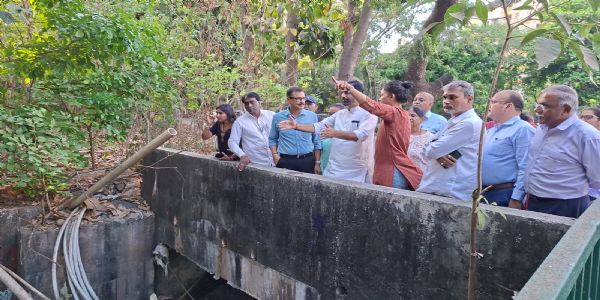 ठाणे में नाले के दिन फिरेंगे, पाटकर चार्जिंग स्टेशन बनेगा - विधायक केलकर