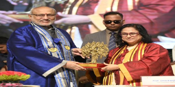 आधुनिक विकास को परंपराओं और नैतिक मूल्यों के साथ जोड़ना जरूरी: उपराष्ट्रपति