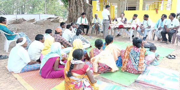 कांग्रेस संगठन की मजबूती के लिए मावलीगुड़ा में बैठक आयोजित
