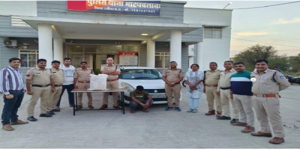 मप्र पुलिस की बड़ी कार्रवाई, दो दिन में 78 लाख रुपये से अधिक के मादक पदार्थ व संपत्ति जब्त