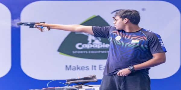 आईएसएसएफ वर्ल्ड कप राइफल-पिस्टल : भारतीय पुरुष निशानेबाज 10 मीटर पिस्टल फाइनल से चूके