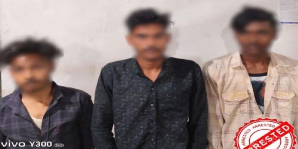 पिपरा थाना की त्वरित कार्रवाई, चोरी कांड में तीन आरोपी गिरफ्तार