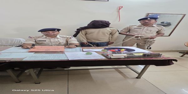 रांची में एचपी के नकली पार्ट्स का भंडाफोड़, एक गिरफ्तार, भारी मात्रा में सामान बरामद