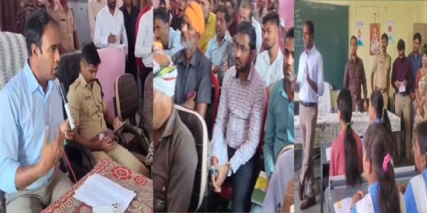 सागरः कलेक्टर ने सिदगुवां में जल संरक्षण की अलख जगाई, नया खेड़ा में विद्यार्थियों को सिखाए सफलता के गुर