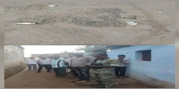 बाइक सवार अपराधियों ने ट्रक चालक के घर की फायरिंग