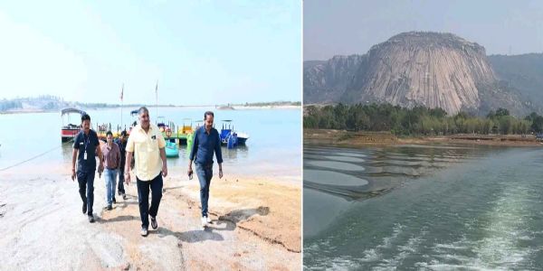 पर्यटन मंत्री राजेश अग्रवाल ने जशपुर के मयाली नेचर कैंप का किया निरीक्षण