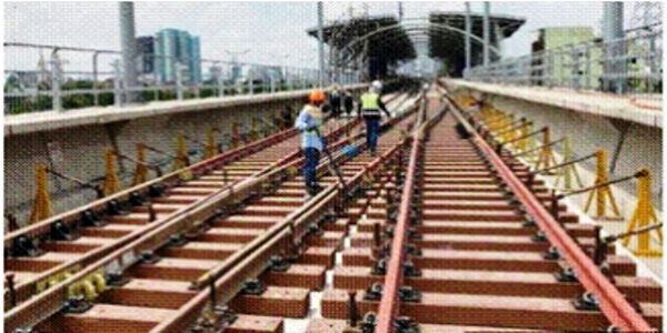 कंक्रीट पुल पर टर्नआउट्स (फाइल फोटो)