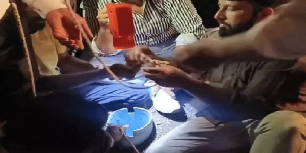 रेस्क्यू टीम मौके पर राहत एवं बचाव कार्य में जुटी