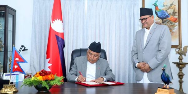 नेपाल के राष्ट्रपति रामचन्द्र पौडेल